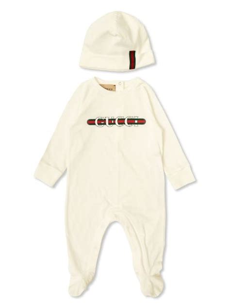 pagliaccetto gucci neonato|Scopri l'abbigliamento per neonati di Gucci Kids su FARFETCH.